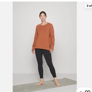 Women's Rust Long Sleeve Top